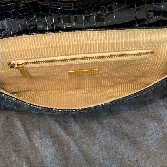 Lauren Merkin black patent clutch - Picture 4 of 7